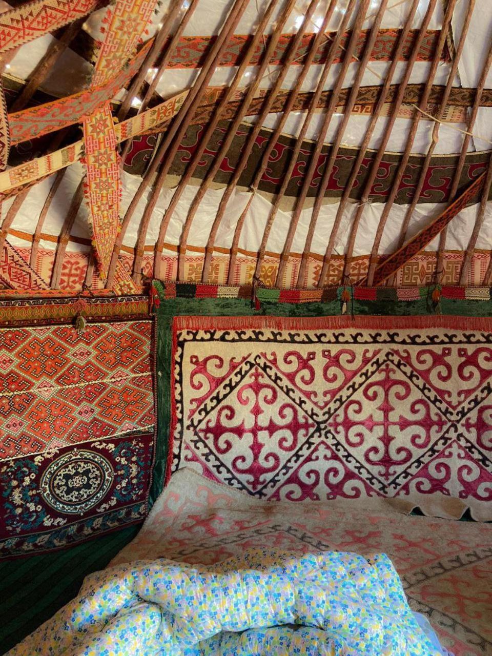 Hotel Authentic Uzbek Yurt Camp Eco-Friendly Nurota Esterno foto