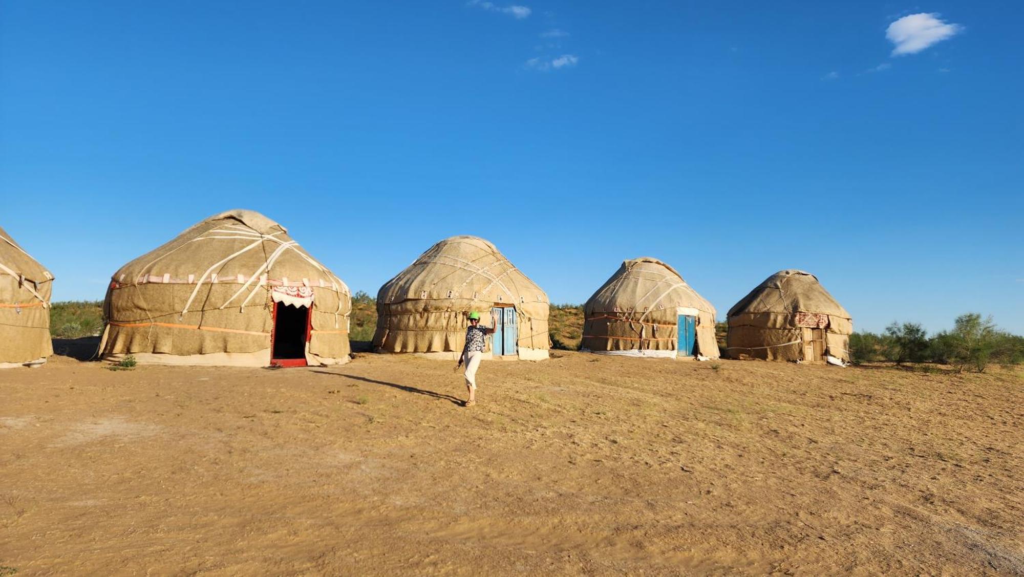 Hotel Authentic Uzbek Yurt Camp Eco-Friendly Nurota Esterno foto